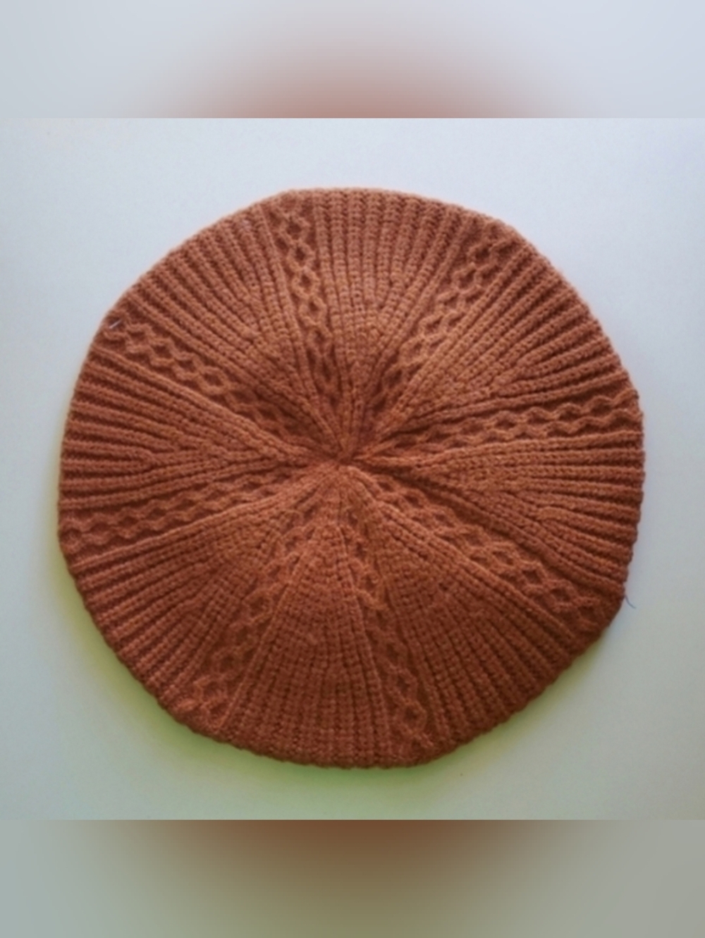 Solid Rust Beret
